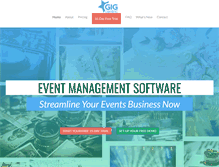 Tablet Screenshot of gigcentric.com